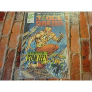 Judge Dredd His word Law Quality comics flying fists of stan lee 26 comic book